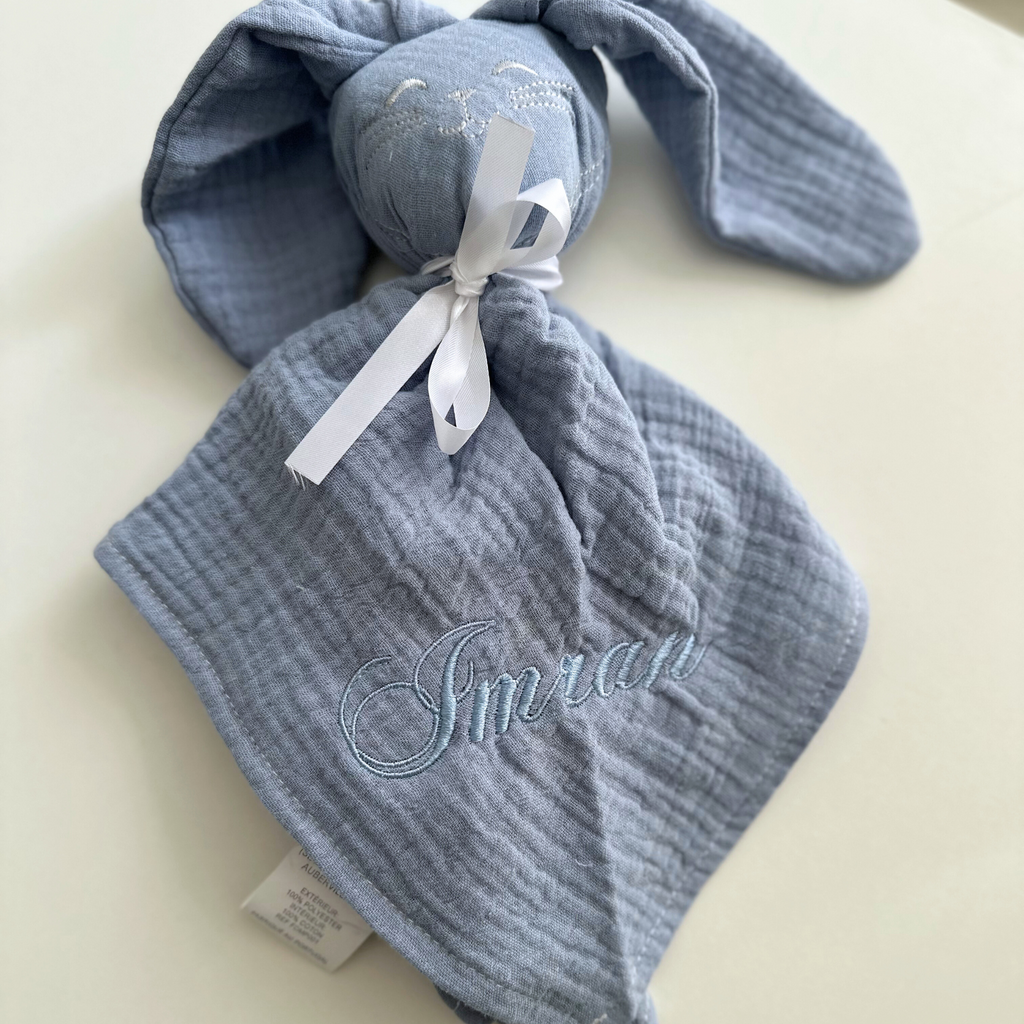 Doudou en gaze de coton - personnalisable