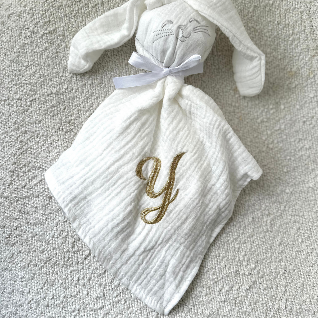 Doudou en gaze de coton - personnalisable