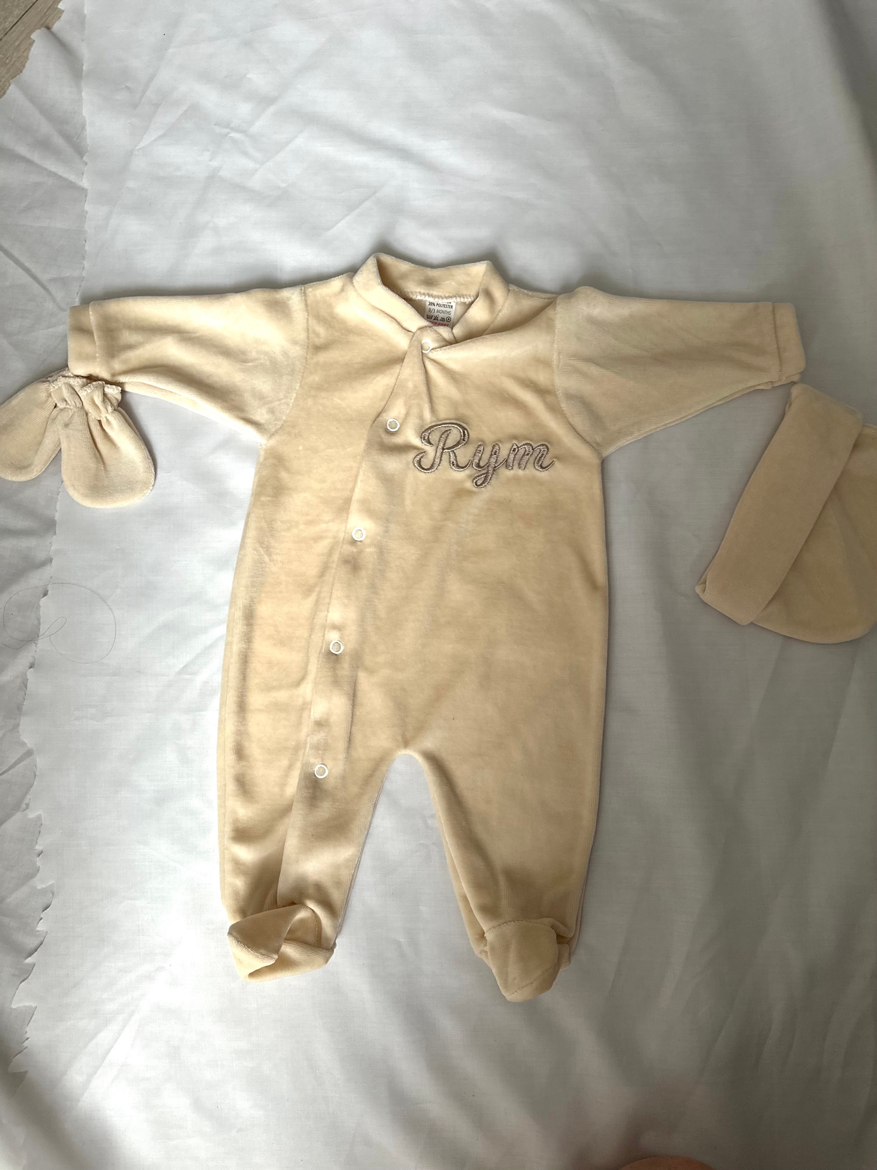 Tenue 3 pièces grenouillère