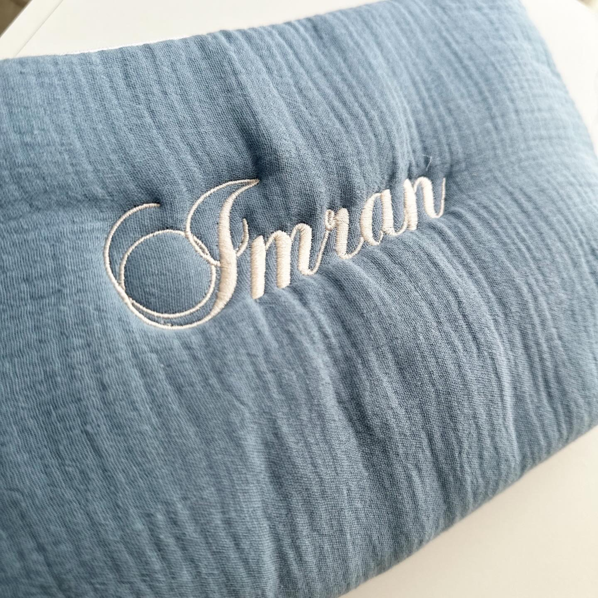 Trousse de toilette gaze de coton